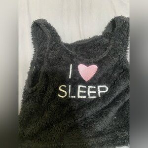 ‘I Love Sleep’ Crop Top